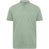 BadRhino Men's Contrast Polo Shirt in Pale Green | Size: 3XL