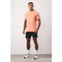 GYM KING Men's Energy Grindle Tee (Cut & Sew) Coral | Size: Small