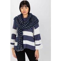 Love Lace Women's Warm Knitted Scarf Shawl Extra Long Soft Cozy Wrap 220x45 cm in Blue