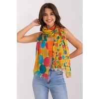 Love Lace Women's Printed Neckerchief Scarf Sling for Versatile Everyday Styling in Yellow