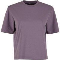 Build Your Brand Women's Sorona Loose T-Shirt in Purple | Size: 8