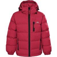Trespass Boy's Tuff Padded Winter Jacket in Red | Size: 3-4 Years