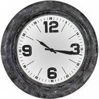 Love Lace Roco Wall Clock in Silver