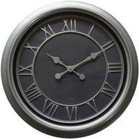 Love Lace Bloomsbury Wall Clock in Silver
