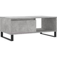 Berkfield Home Coffee Table Concrete Grey 90x50x36.5 cm Engineered Wood