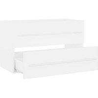 Berkfield Home Sink Cabinet White 80x38.5x48 cm Engineered Wood