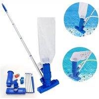 VOGREX Pool Vacuum Cleaner, Suction Hoover for Hot Tub SPA Pond Swimming in Blue