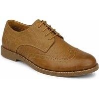 Thomas Blunt Men's Leather Lace Up Brogue Shoes in Brown | Size: 12