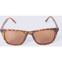 Animal Women's 'Hazel' Stylish Matte Frame UV400 Lens Eyewear Polarized Sunglasses in Tan