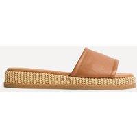 Linzi Women's Stay Tan Flatform Mule Sandals | Size: 4-Standard Fit