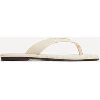 Linzi Women's Element Ivory Toe Post Flat Sandals | Size: 4-Standard Fit