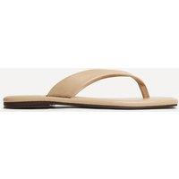 Linzi Women's Element Taupe Toe Post Flat Sandals | Size: 6-Standard Fit