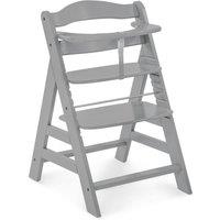 hauck Alpha+ Wooden Highchair - Grey