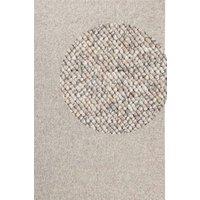 THE RUGS Rocco Flatweave Washable Plain Extra Large Living Room Rug & Runner in Cream | Size: 240 cm x 340 cm