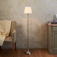 Pagazzi Fable Polished Chrome Rechargeable Touch Floor Lamp in Silver