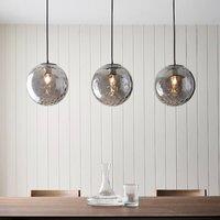 Pagazzi Tamara 3-Light Antique Brass Pendant Bar in Gold