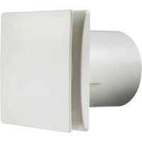 Airvent Tile Fan with Timer & Humidistat in White