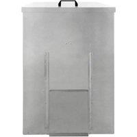 Monstershop Galvanised Coal Bunker - 150kg in Silver