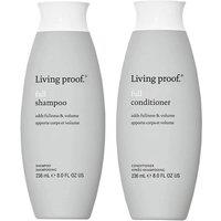 Living Proof Full Shampoo 236ml & Full Conditioner 236ml Duo in Clear