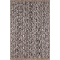 THE RUGS Jute-Looking Greek Key Outdoor Indoor Rug Blue Garden Nature 5100B | Size: 240 cm x 340 cm