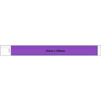 Makero Tyvek Wristband (Pack of 1000) in Purple
