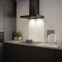 Splashback Matt White Indoor Self Adhesive Glass Kitchen s 600 x 750mm