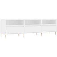 Berkfield Home TV Cabinet White 150x30x44.5 cm Engineered Wood