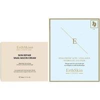Erth Skin London Snail Mucin Cream 50ml + Collagen Hydrogel Eye Pads in Na