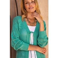 WoolOvers Women's Tie Front Cardigan | Size: Medium