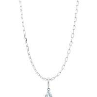 Gold Trip Women's September Birthstone Necklace in Silver