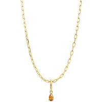 Gold Trip Women's November Birthstone Necklace in Gold