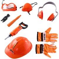 Living and Home Pretend Play Kids Tool Set in Orange