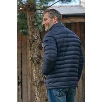 WoolOvers Men's Beacon Puffer Jacket in Navy | Size: XL