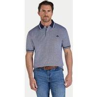 Raging Bull Men's Tipped Collar Two Tone Pique Polo in Blue | Size: 2XL
