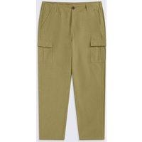 Animal Men's 'Melbourne' Lightweight Casual Comfortable Multipocketed Cargo Trouser in Khaki | Size: 34R