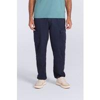 Animal Men's 'Melbourne' Lightweight Casual Comfortable Multipocketed Cargo Trouser in Navy | Size: 38R
