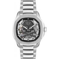 Philipp Plein Men's PWRAA0223 42mm Automatic Watch in Silver