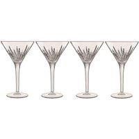 Luigi Bormioli Mixology Martini Glasses - 4x 215ml in Clear