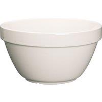 KitchenCraft Stoneware Pudding Basin, 1.5L in White