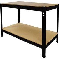 Monstershop Q-RAX Black Workbench 100cm