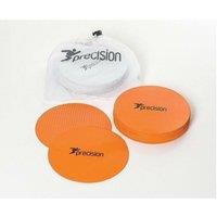 Precision Round Rubber Marker Discs (Pack Of 20) in Orange | Size: Large