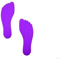 Pre-Sport Foot Floor Marker (Pack of 6) in Purple
