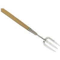 Kent & Stowe Stainless Steel Long Handled Fork in Beige