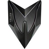 Harrows 100 Micron Velos Dart Flights in Black