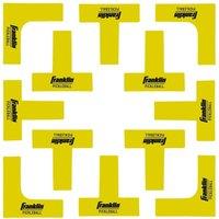 Franklin Pickleball Court Marker Kit (Pack Of 12) in Yellow