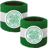 Celtic FC Cotton Wristband Pack of 2 in Green