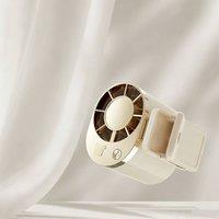 Obasyhig Mini High-speed Fan with Clip-Style 1 in Beige