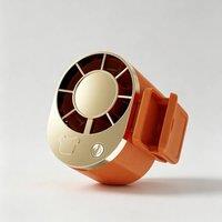 Obasyhig Mini High-speed Fan with Clip-Style 1 in Orange