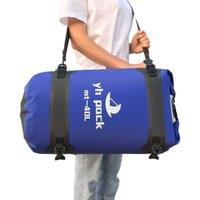 Obasyhig 40L Outdoor Durable Fully Waterproof Rucksack in Blue