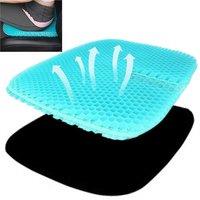 Nordara Large Gel Seat Cushion for Wheelchair Car Office Support Pad in Aqua | Size: 120 cm x 90 cm